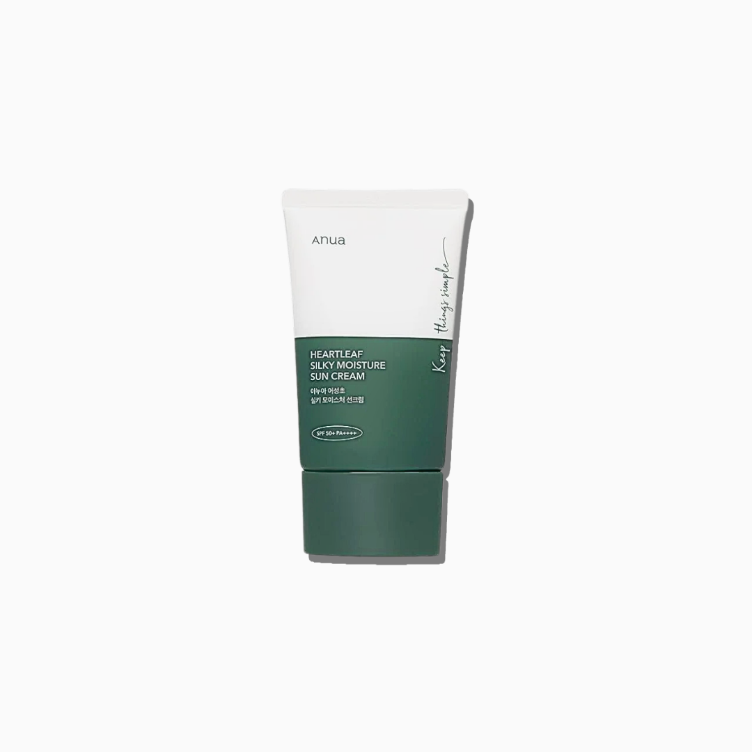 Anua Heartleaf Silky Moisture Sunscreen 50ml