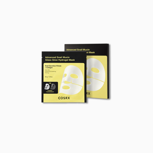 COSRX Advanced Snail Mucin Glass Glow Hydrogel Mask 3pcs